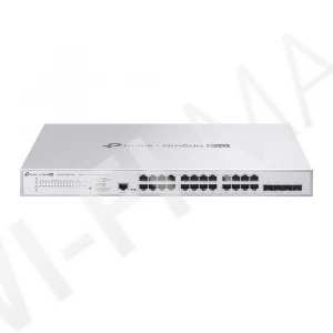 TP-Link S5500-24MPP4XF, 4 SFP+ и 24 порта 2,5 Гбит/с (8 PoE++, 16 PoE+) линейки Omada Pro управляемый коммутатор