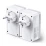 TP-Link TL-PA4010P KIT AV600, комплект адаптеров