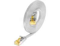 Кабель Wirewin SLIM STP Cat.6A, 0.1 м белый