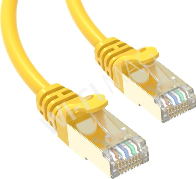 Conexpro Patch Cable STP, CAT6A (0,25 метра) патч-кабель желтый