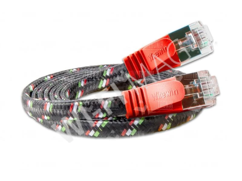 Кабель Wirewin SLIM TOUGH STP Cat.6, 3.0 м красный