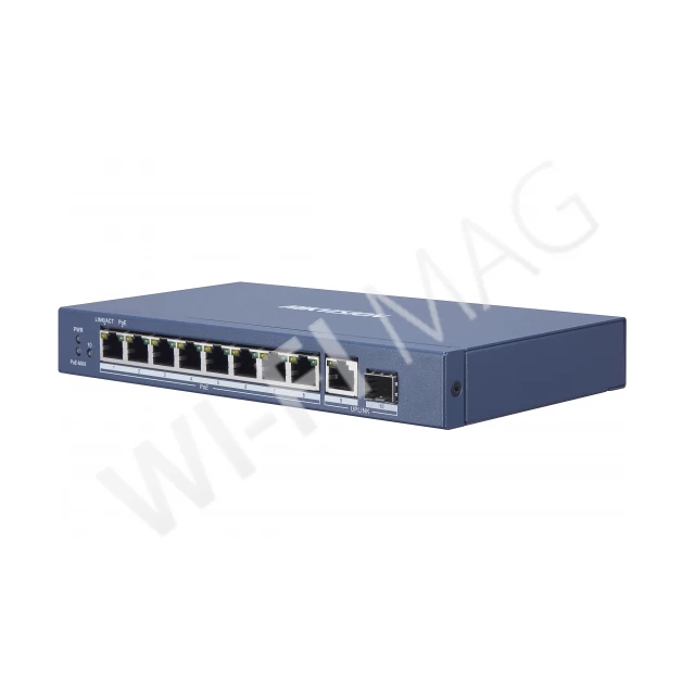 Hikvision DS-3E0510P-E, неуправляемый коммутатор PoE