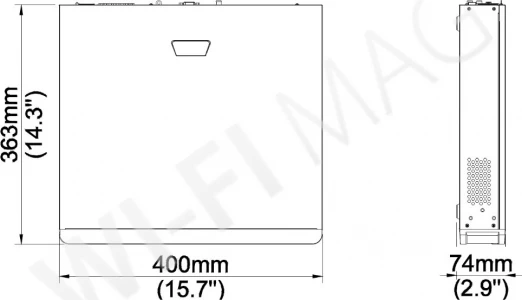 UniView NVR304-16E2-P16 видеорегистратор