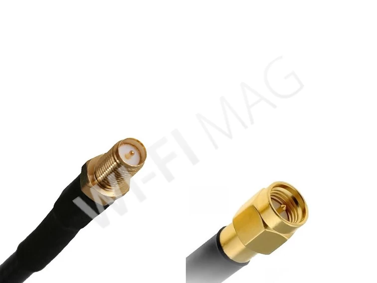 Кабель RP-SMA-Female/SMA-Male RF240, 3 м
