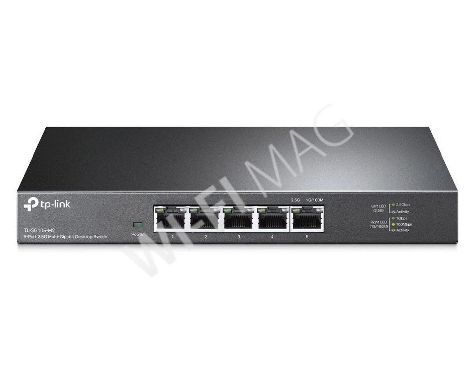 TP-Link TL-SG105-M2 5-портовый гигабитный настольный коммутатор