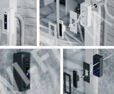 Ubiquiti UniFi Access Reader Pro Junction Box White, белая распределительная коробка для видеодомофонов UA-G2-Pro и UVC-G4 Doorbell Pro PoE Kit