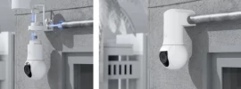 Ubiquiti G5 PTZ Conduit Adapter, кронштейн для крепления на дюймовую кабельную трубу 3/4 видеокамеры UVC-G5-PTZ