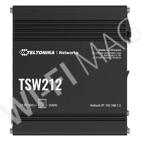 Teltonika TSW212, управляемый с 8 портами 1 Гбит/с и 2 SFP коммутатор
