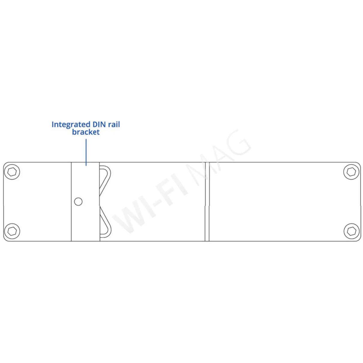 Teltonika DAP145, беспроводная точка доступа Wi-Fi 4 с интерфейсом RS485