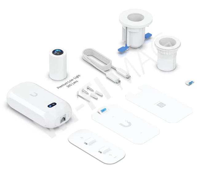 Ubiquiti UniFi AI Theta Professional, система видеонаблюдения AI Theta 360° с искусственным интеллектом