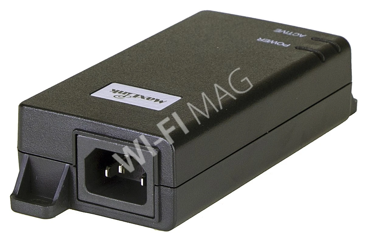 Блок питания Max Link MAXPI60-10G 802.3af/at/bt, 55V, 1.1A, 60W, 10Gigabit PoE Injector инжектор питания