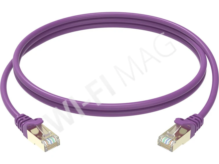 Conexpro Patch Cable STP, CAT6A (0,5 метра) патч-кабель фиолетовый