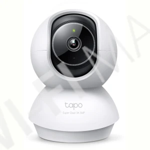 TP-Link Tapo C230, 5Мп умная поворотно-наколонная с двусторонней аудиосвязью и ночным видением Wi‑Fi-камера 2,4 ГГц