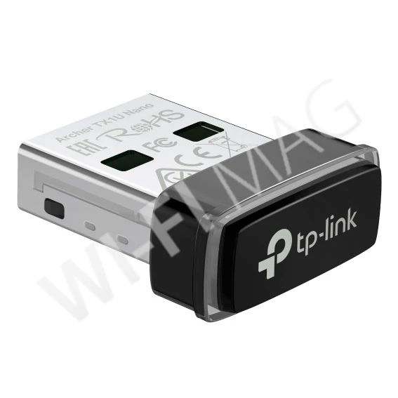 TP-Link Archer TX1U Nano AX300,  беспроводной Wi-Fi 6 USB‑адаптер 2,4 ГГц