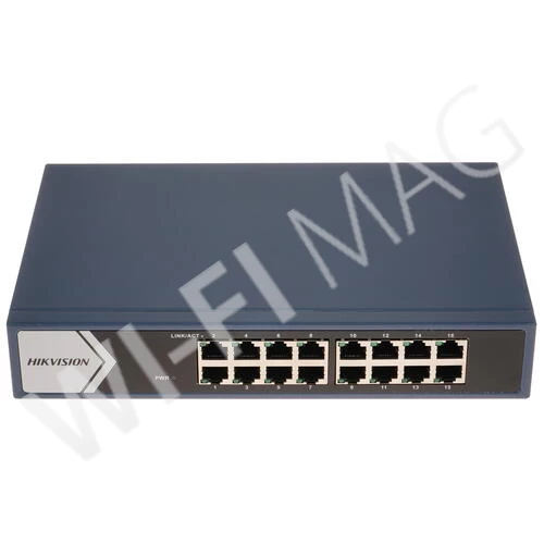 Hikvision DS-3E0516-E(B), неуправляемый коммутатор