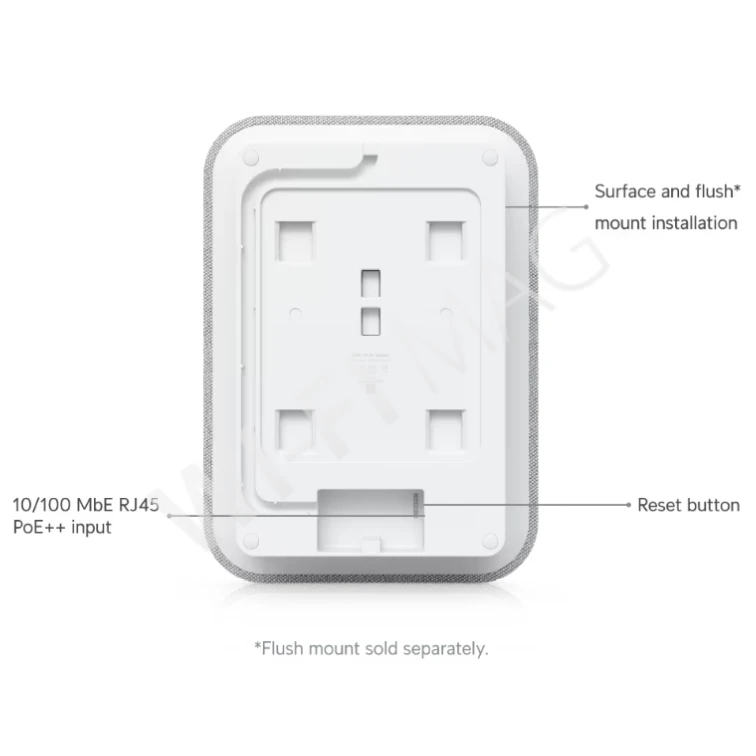 Ubiquiti UniFi Protect AI Speaker, динамик PoE++ мощностью 100 дБ