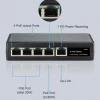 Conexpro GNT-69P51G6, 5-портовый 1 Гбит/с (4 PoE-out, 1 Poe-in) неуправляемый коммутатор