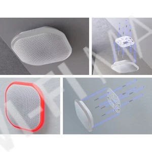 Ubiquiti UniFi Protect Siren SuperLink, всепогодная сирена 110 дБ с подсветкой и питанием от батареи или постоянного тока