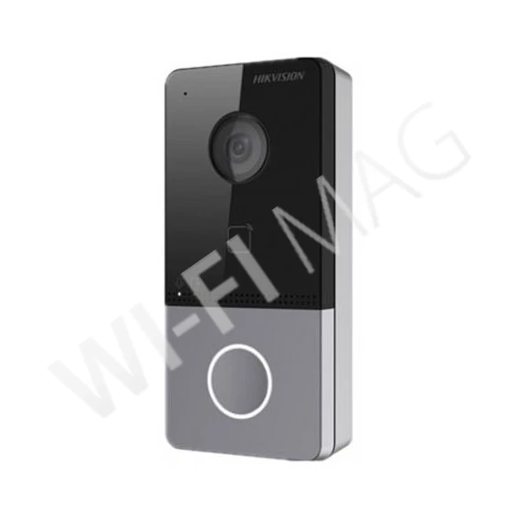 Hikvision DS-KV6113-WPE1(B) 2Мп IP вызывная панель на одного абонента с ИК-подсветкой и Wi-Fi