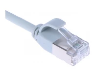 Кабель патч-корд Masterlan Comfort patch cable U/FTP, Cat6A, extra slim, LSZH, 3 м, экранированный, серый