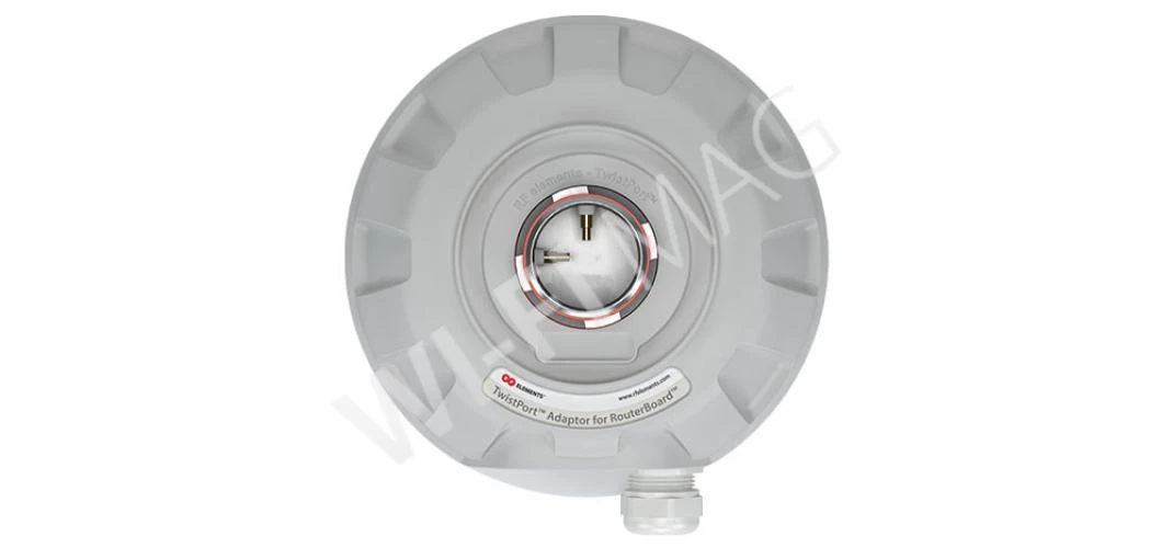 RF Elements TwistPort Aluminium Adaptor for MikroTik RouterBoard
