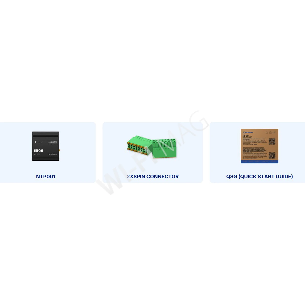 Teltonika NTP001 NTP Server, промышленный NTP-сервер с GNSS, RS232 и RS485
