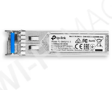 TP-Link TL-SM321B-2, WDM, SM, 2km, 1310/1550nm,  двунаправленный SFP‑модуль