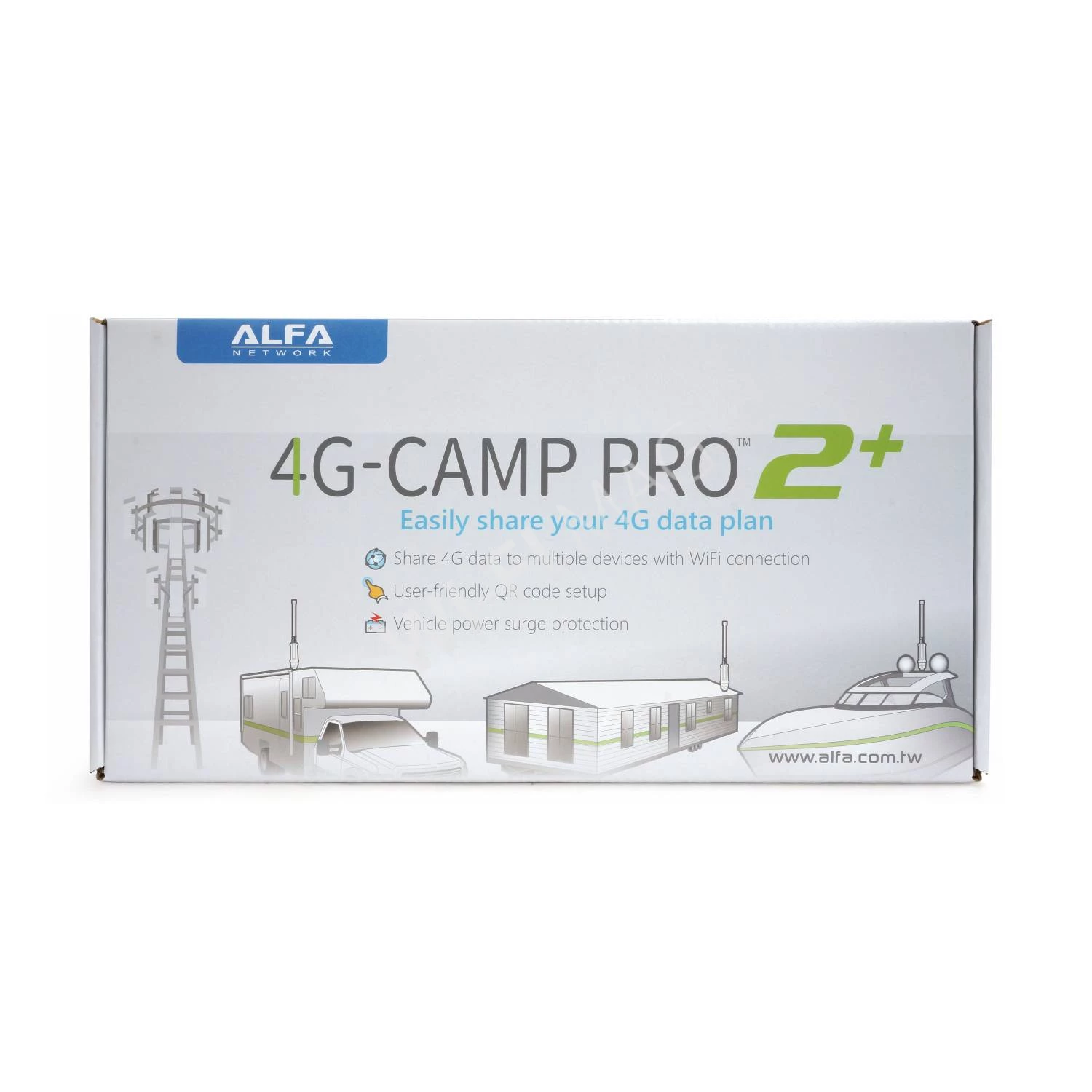 Alfa Network 4G Camp-Pro 2+ Global (4GCampPro2+GLOBAL) комплект оборудования