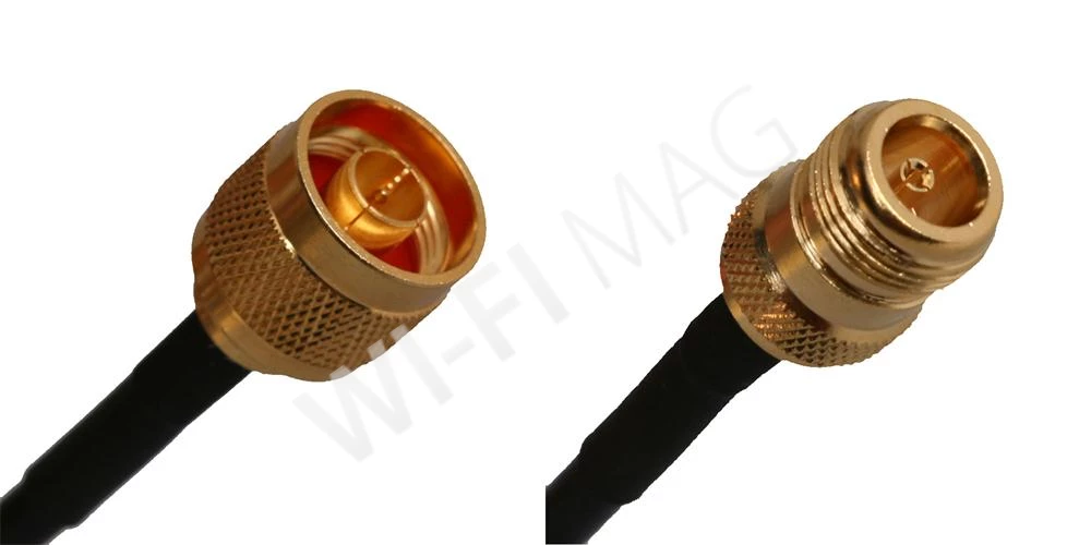 Кабель N-Male/N-Female RF240, 500 мм