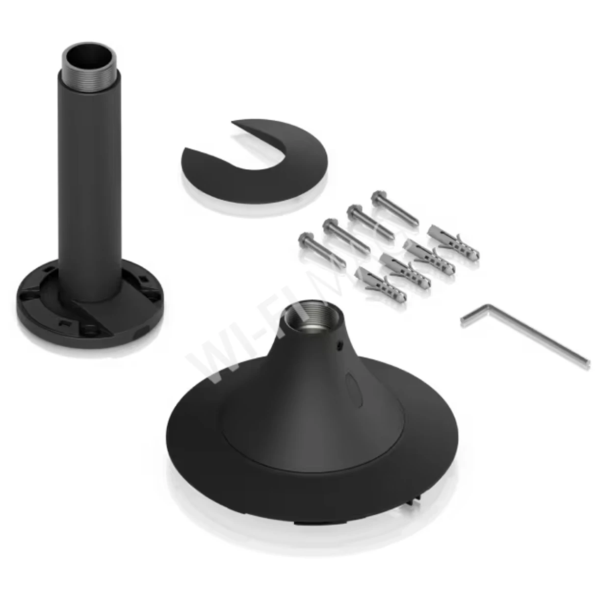 Ubiquiti AI PTZ Precision Pendant Mount Black, черный подвесной кронштейн для камер UVC-AI-MS-4