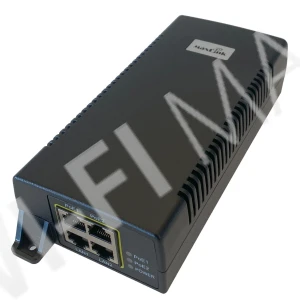 MaxLink MAXPI60W2x2 (802.3af/at, 55В, 1.1A, 60Вт, 1 Гбит/с, 2xLAN, 2xPoE) PoE-инжектор питания