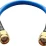 Conexpro flexi pigtail, 15cm, RG402, RSMA male - RSMA male синий