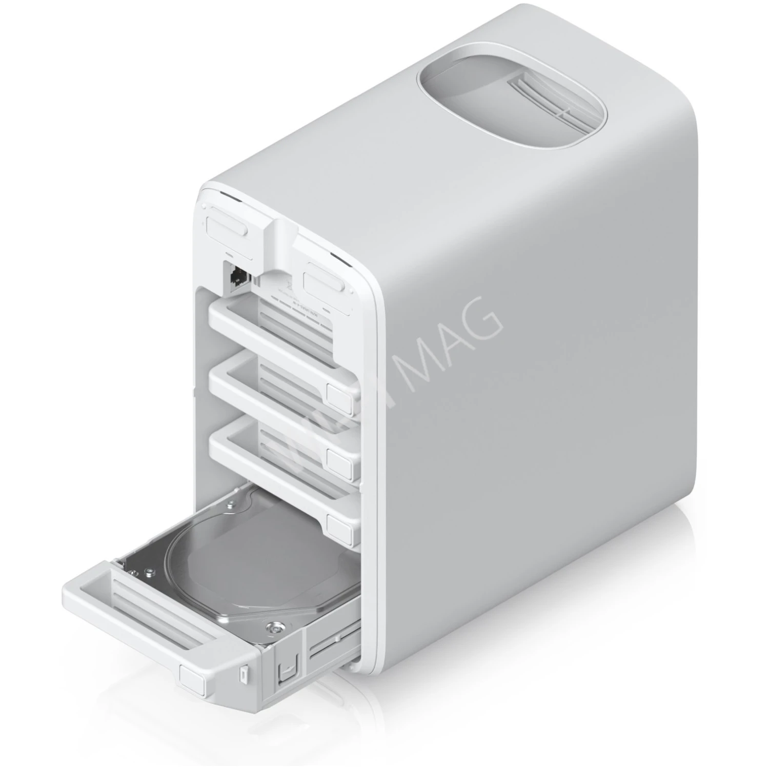 Ubiquiti UniFi Network Storage UNAS 4 White, белое сетевое хранилище