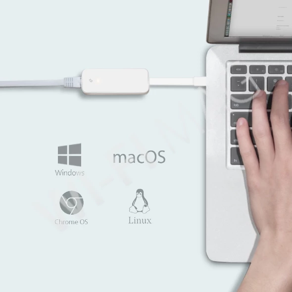 TP-Link UE300C, сетевой адаптер USB Type‑C/RJ45 Gigabit Ethernet