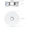 Ubiquiti UniFi G6 Pro 360 Flush Mount White, белое крепление для скрытого монтажа камер UVC-G6-Pro-360 в стену/потолок Ubiquiti UniFi G6 Pro 360 Flush Mount White, белое крепление для скрытого монтажа камер UVC-G6-Pro-360 в стену/потолок