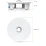 Ubiquiti UniFi G6 Pro 360 Flush Mount White, белое крепление для скрытого монтажа камер UVC-G6-Pro-360 в стену/потолок