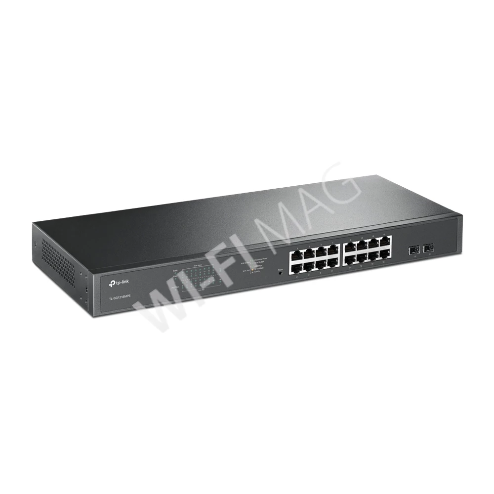 TP-Link TL-SG1218MPE, 18‑портовый коммутатор с 16-ю PoE+ портами