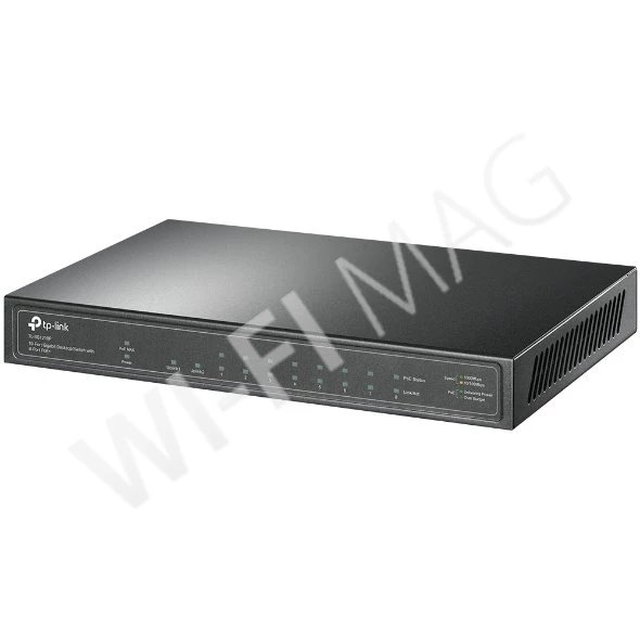 TP-Link TL-SG1210P, неуправляемый коммутатор PoE+ с 9-ю Ethernet-портами 1 Гбит/c