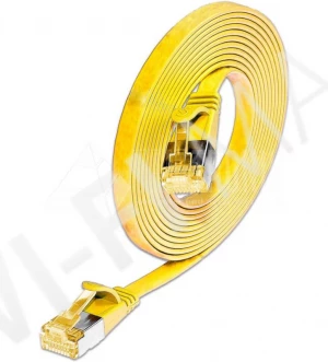 Кабель Wirewin SLIM STP Cat.6A, 7.0 м жёлтый