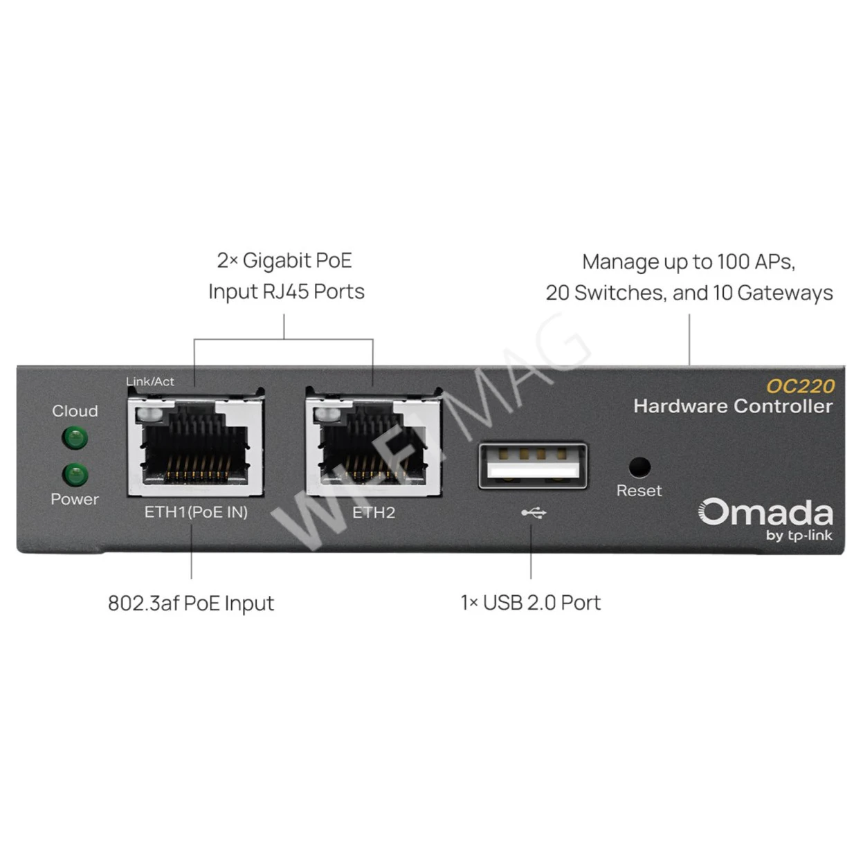 TP-Link OC220, аппаратный контроллер Omada на 130 устройств