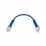 Ubiquiti UniFi Ethernet Patch Cable, 0,3m, Cat6, Blue, патч-кабель соединительный, синий