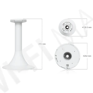 Ubiquiti AI Multi Sensor 4 Camera Pendant Mount White, белый подвесной кронштейн для камер UVC-AI-MS-4