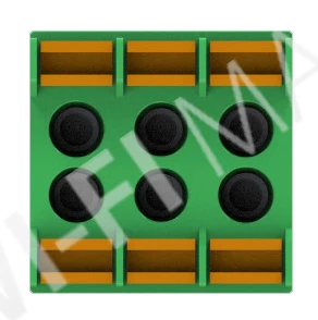 Teltonika PR4RS06K, терминальная колодка (коннектор) 2х3