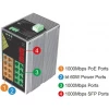 Conexpro GNT-IG1218F8-AC, промышленный с 16 LAN (8 PoE) 1 Гбит/с и 2 SFP портами неуправляемый коммутатор