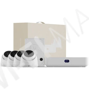 Ubiquiti UniFi Protect Network Video Recorder Instant Kit, комплект из 4-х камер UVC-G5-Turret-Ultra и видеорегистратора UNVR-Instant
