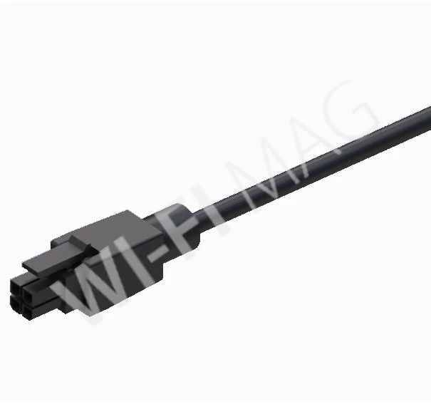Teltonika 4-PIN TO BARREL SOCKET ADAPTER (PR2PD01B), переходник для кабеля питания (длина 10 см)