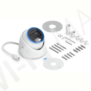 Ubiquiti UniFi Video Camera AI Turret Black, 8 Мп черная уличная PoE+ турельная со слотом для карты памяти IP-видеокамера