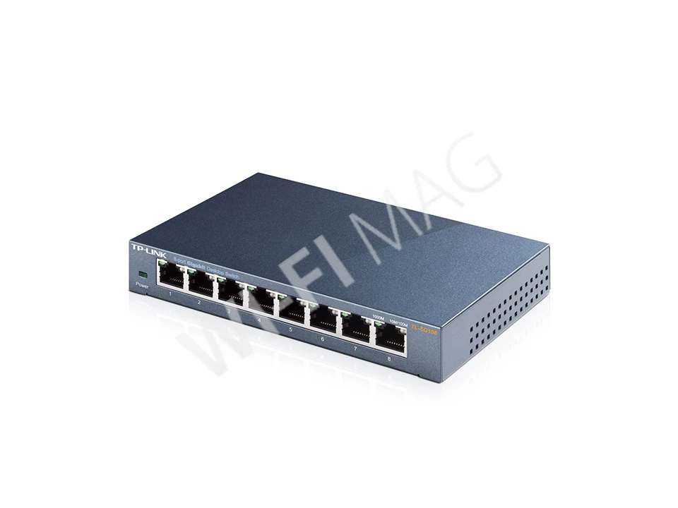 TP-Link TL-SG108 8-портовый гигабитный настольный коммутатор