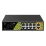 Conexpro GNT-P1210SG, с 8 PoE (10/100 Мбит/с) и 2 LAN (1 Гбит/с) портами неуправляемый коммутатор