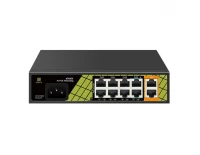 Неуправляемые коммутаторы с PoE Conexpro GNT-P1210SG, с 8 PoE (10/100 Мбит/с) и 2 LAN (1 Гбит/с) портами неуправляемый коммутатор